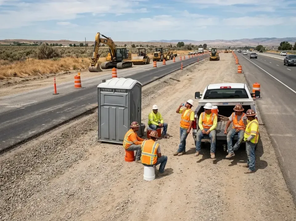 highway-road-construction-crew-007 — frequently asked questions, Porta Potty and Restroom Rentals in Summerville, SC